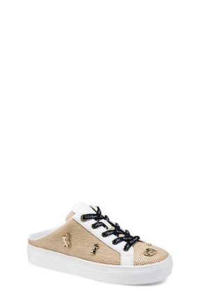 Karl Lagerfeld Cambria Mule Sneaker in Natural/Bright White at Nordstrom, Size 10