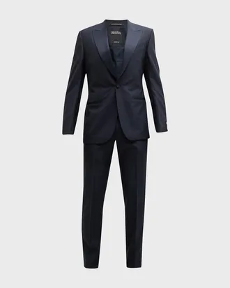Ermenegildo Zegna Men & apos;s Sartorial Wool and Silk Tuxedo