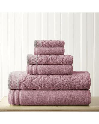 Modern Threads Damask Jacquard Towels