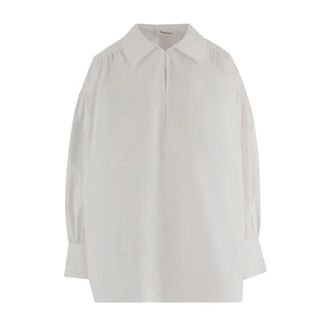 By Malene Birger Overhemden, Dames, Wit, S, Leonora Classic Shirt