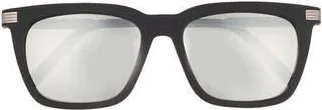 Vince Camuto 126mm Square Optical Glasses in Black at Nordstrom Rack
