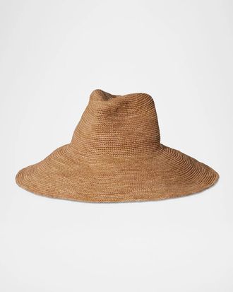 Janessa Leon&eacute; Waverly Raffia Large Brim Hat
