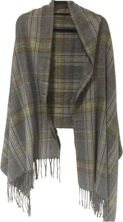 Generic Warm Winter Scarf for Womens Mens Woven Shawl Ladies Womens Lightweight Check Scarves Soft Wrap (W05)