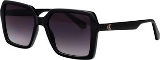 Calvin Klein Jeans Zonnebril - Dames - Zonnebrillen - Zwart - 54 MM - Accessoires