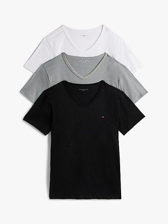 Tommy Hilfiger 3-Pack Signature V-Neck Lounge T-Shirts