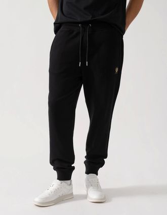 Belstaff Mens Belstaff Mens Patch Logo Sweatpants - Black - Size: XL