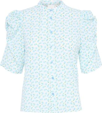 Ichi Ixnina MS Bluser - - Blouses & Shirts - Donna - Blu - L