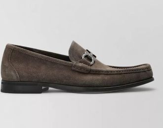 Ferragamo suede loafers