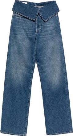 Dries Van Noten Dames, Jeans, Blauw, Maat: W27 Katoen