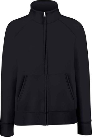 Fruit Of The Loom Fruit of the Loom Dames/Dames Lady Fit Sweatjack (Zwart)