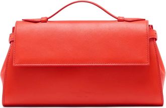 Proenza Schouler Tate leather clutch bag - women - CALFSKIN - One Size - Red