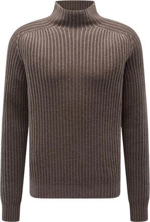 04651/ Uomo, Maglie, Marrone, S, new