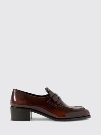 Churchs Prudence Brushed Leather Penny Loafers with Raised Apron Toe