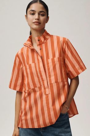 Maeve Jeannie Popover Swing Top by Maeve