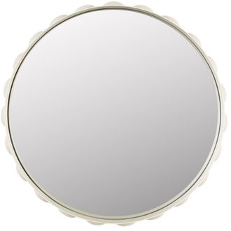 Zuiver Runder Design Wandspiegel Bubbles &oslash; 50 cm, Beige