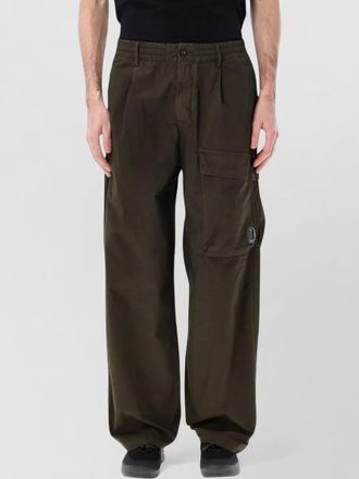 C.P. Company cotton wide leg cargo trousers