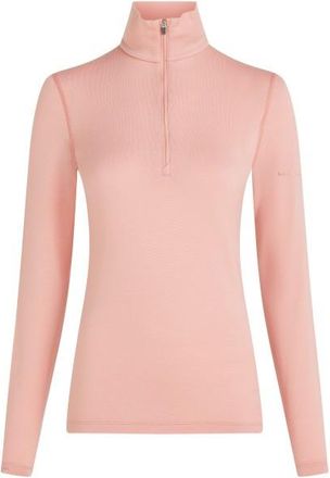 Icebreaker 260 Tech L/S Half Zip Merinounterwäsche für Damen | rosa