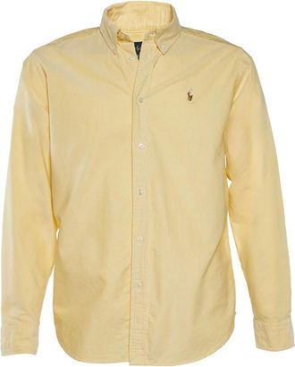 Ralph Lauren Camicia a maniche lunghe con bottoni - Giallo