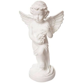 Atmosphera Atmosphera - Statuetta angelo solange bianca 70 cm créateur dintérieur