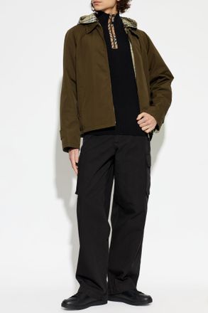 Burberry Reversible Jacket Hodson, Mens, Green