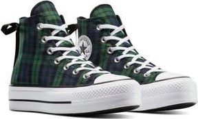 Converse Chuck Taylor All Star Lift Canvas High Top Platform Sneaker in Navy/Black/White at Nordstrom Rack, Size 10.5