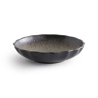 AM.PM Set van 4 diepe borden in ge&euml;mailleerd aardewerk, Arigato