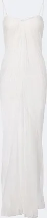 Maria Lucia Hohan Bridal Victoria silk muslin bustier gown