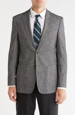 Calvin Klein Two-Button Sport Coat in Dark Grey at Nordstrom Rack, Size 38 Regular