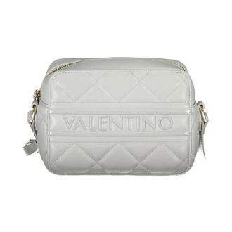 Valentino Cross Body Bags, female, Gray, Size: ONE SIZE Quilted Crossbody Bag