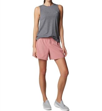 Columbia Performance Fishing Gear Uncharted Shorts In Sandalwood Pink