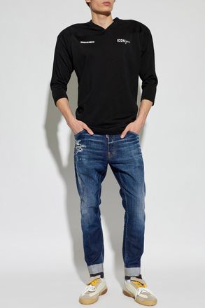 Dsquared2 Jeans Teddy, Mens, Navy Blue