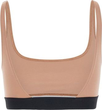 Tom Ford Womens Bralette Modal, Beige Tops Top