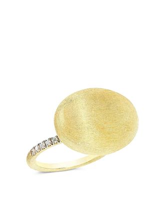 Nanis 18K yellow gold Elite Boule diamond ring - women - Diamond/18kt Yellow Gold - 7
