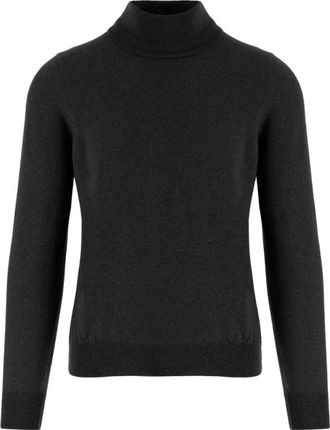 Tagliatore Turtleneck Gebreid - Heren - Coltruien - Zwart - M - Wol - Truien & Vesten