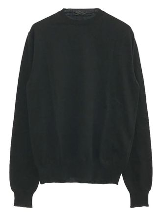 パーカー・フーディ PRADA Men Sweater UJL84AS23111OQ F0002 NERO Black Black Technical cotton hoodie | PRADA