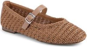 Me Too Shelby Mary Jane Flat in Dark Tan at Nordstrom Rack, Size 6.5