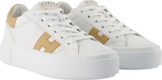 Hogan Womens H705 Sneaker White Calfskin