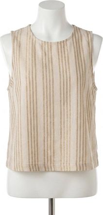 Z Supply Sloane Knit Striped Tank Top In Cloud