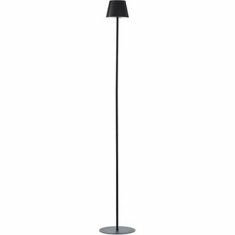 Brilliant L&aacute;mpara De Pie Exterior Brilliant Macobo Negro 125 Cm