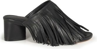 Vic Mati&eacute; K16 Drop Mule - Dames - Muiltjes - Zwart - 37 EU - Leer - Schoenen
