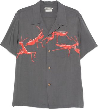 J.W.Anderson Graphic-print Chest-pocket Shirt