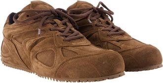Axel Arigato Mens Slow Runner Sneaker Brown Calfskin