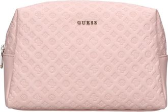 Guess Tassen, Dames, Roze, ONE Size, Leer, Beauty Case