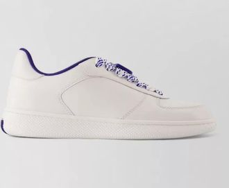 Burberry leather low-top sneakers