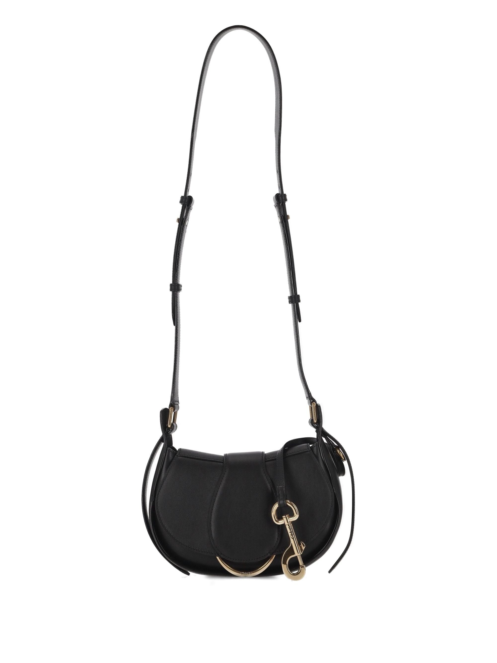 トートバッグ CHLOE Black Leather Sea Treasures Crossbody Bag Sea Treasures Crossbody Bag in Black – ZOË