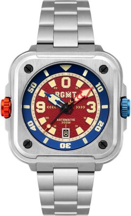 RGMT Pershing Automatic Red Dial Mens Watch RG-8066-11