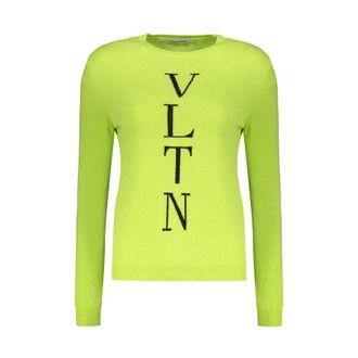 Valentino WomenS Light Green Wool Sweater, Size 40