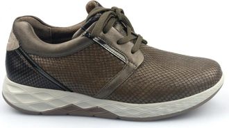 Gabor Rollingsoft Sensitive Sneakers - Dames - Sneakers - Grijs - 40 EU - Leer - Schoenen