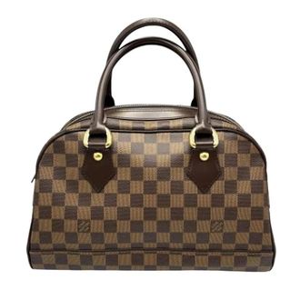 Louis Vuitton Pre-owned Handbags, female, Brown, Size: ONE SIZE Pre-owned Canvas Handbag