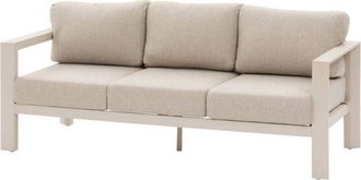 Hesperide Hesperide - Vasion Sof&aacute; De Jard&iacute;n De 3 Plazas De Arcilla, Poli&eacute;ster Y Aluminio - Hesp&eacute;ride